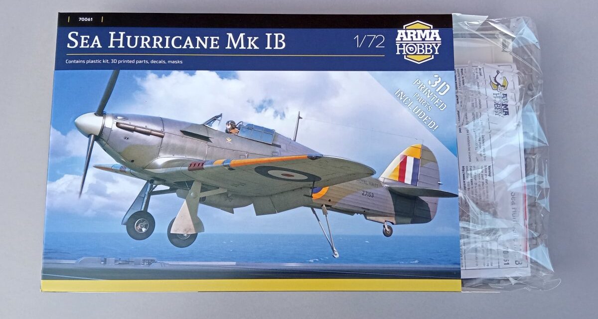 Sea Hurricane Mk.IB – zawartość pudełka