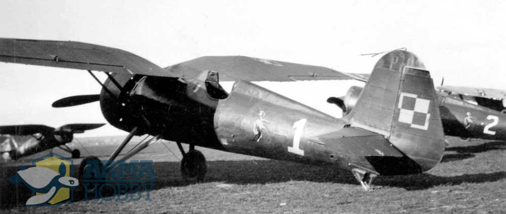 PZL P.11c z krukiem