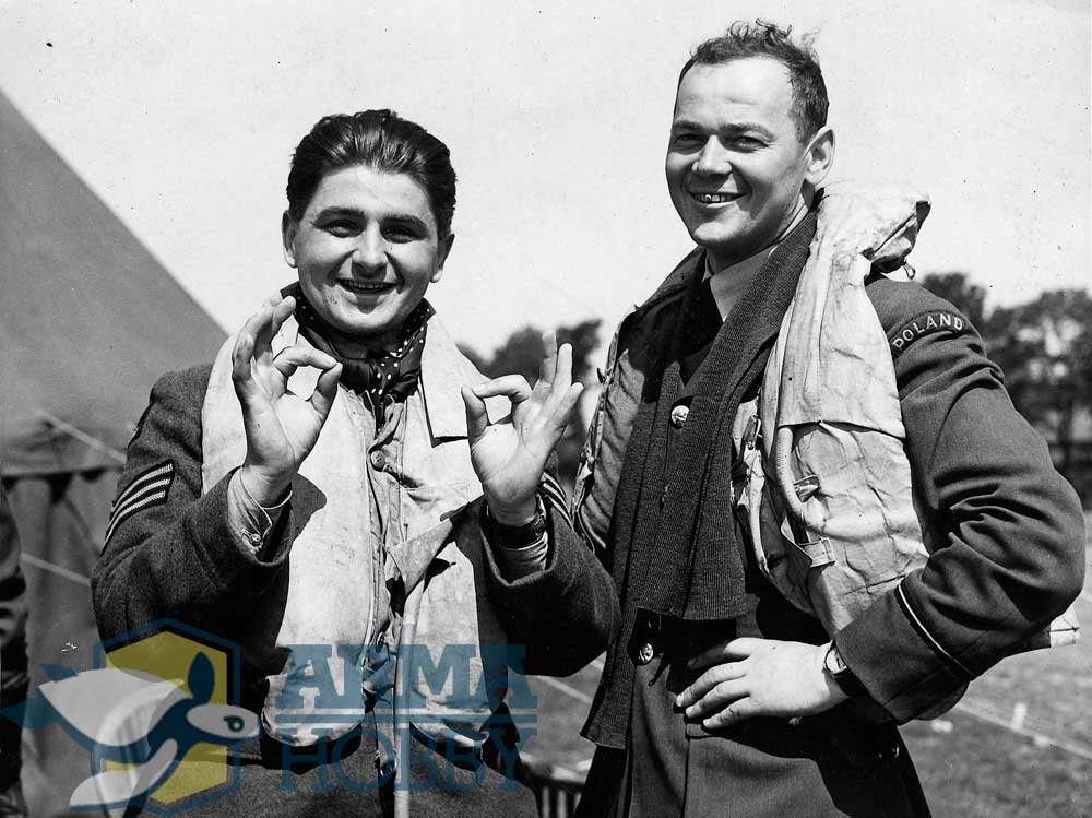 Głowacki i Witożeńć, 501 Squadron RAF 1940