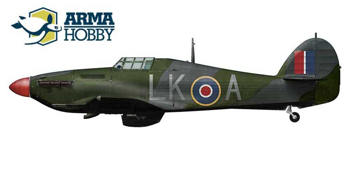 Hawker Hurricane Mk.IIb/c Expert Set 1:72 scale Arma Hobby 70042 