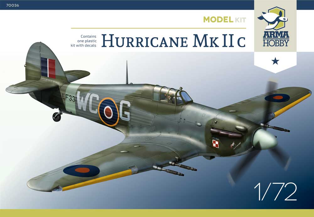 MRAM-72-066 NEW Master 1:72 Hawker Hurricane Mk.IIC  Hispano Mk.I 20mm