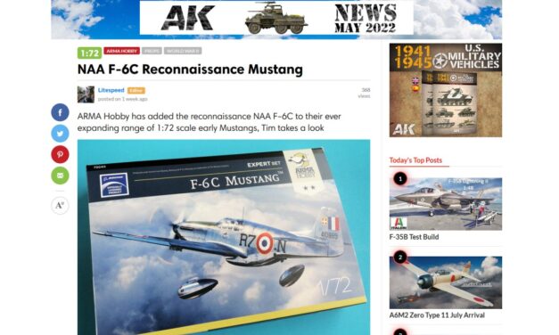 F-6C Mustang – AeroScale Review