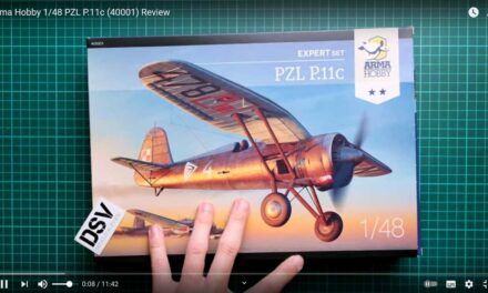 PZL P.11c 1/48 Expert Set – Video Inbox – Viktor Mulin