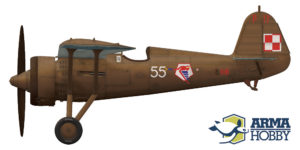 PZL P.11c cowódcy III/4 pułku lotniczego, kpt. Floriana Laskowskiego