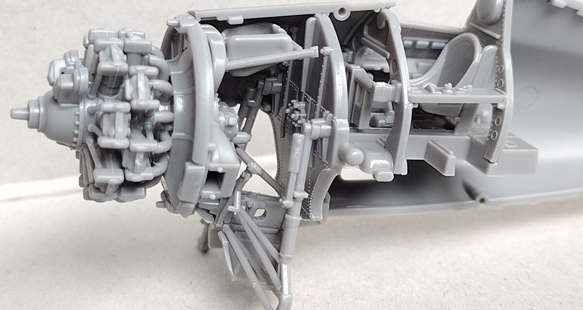 The new Wildcat from Arma Hobby – fuselage interior