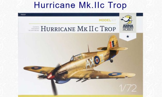 Hurricane Mk IIc trop Model Kit – review – Hyperscale