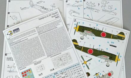 Ki-84 Hayate Model Kit – Assembly Instructions