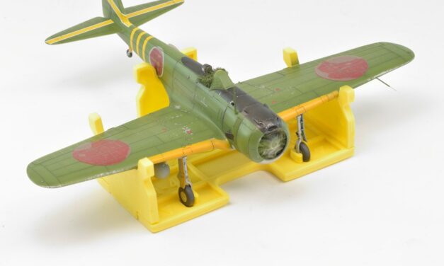 Building the Ki-43-II kit in seven steps