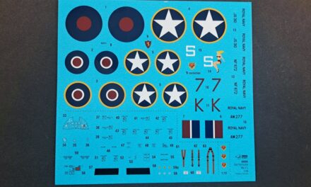 Sea Hurricane Mk IIc 1/48 kit decals