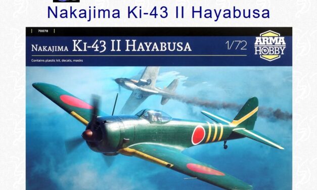 Ki-43 Hayabusa 1/72 – Recenzja Hyperscale/Brett Green