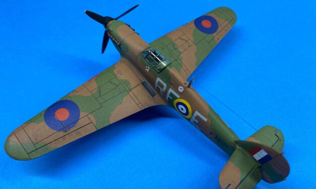 Hurricane Mk I Model Kit – Gallery – Paul O’Donovan