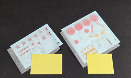 Decals and Masks for the April Releases Have Arrived