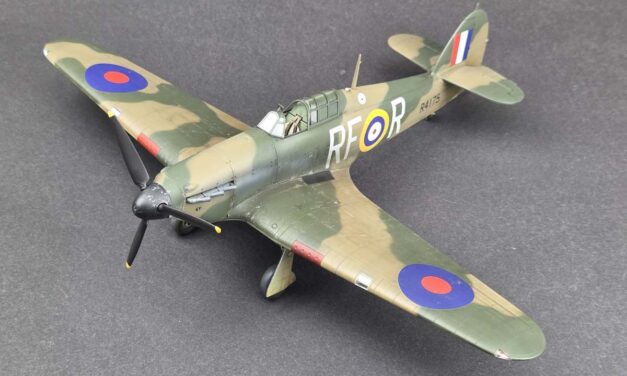 Mój pierwszy Hurricane Mk I w skali 1/48