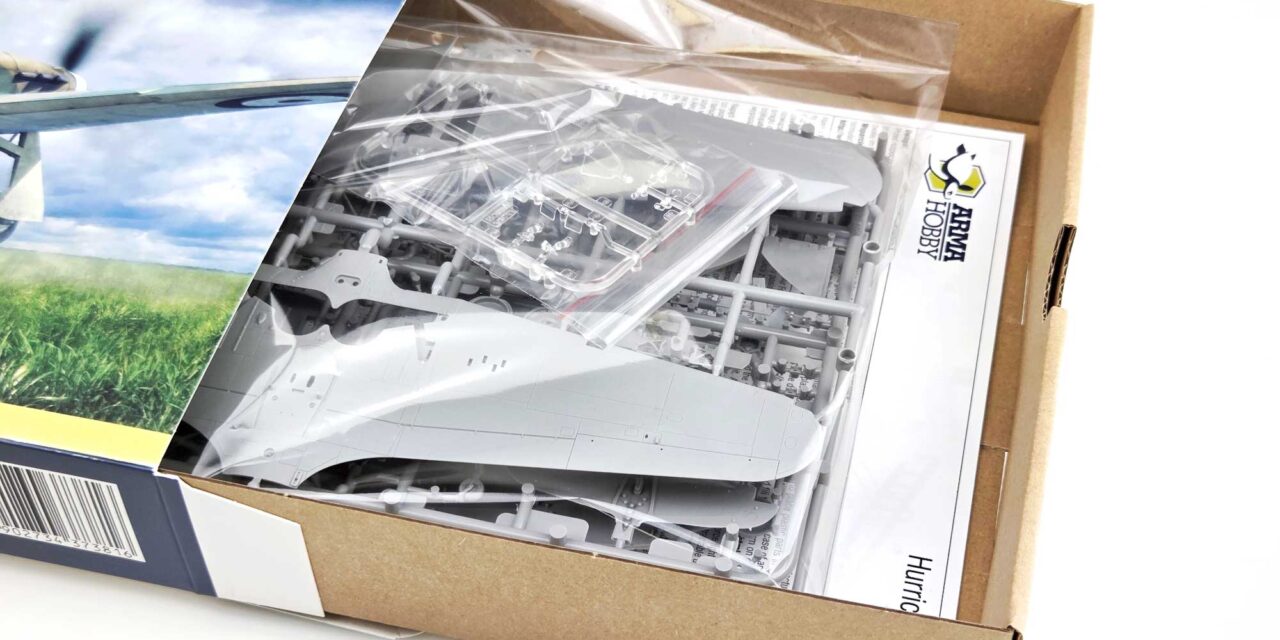 Hurricane Mk I 1/48 – recenzja in-box