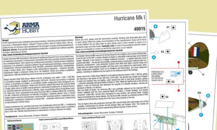 Hurricane Mk I 1/48 – zobacz instrukcję modelu!