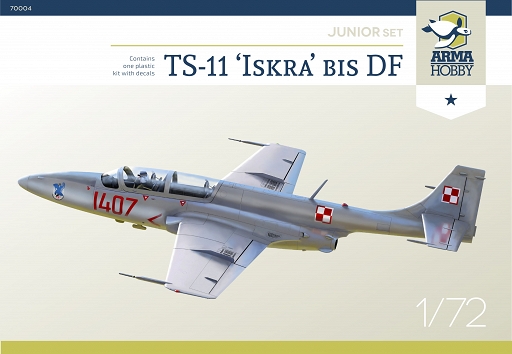 Two new TS-11 Iskra 1/72 scale kits