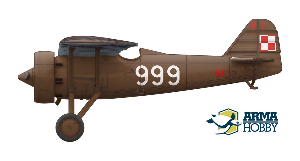 PZL P.7a Junior set – malowania i kalkomanie