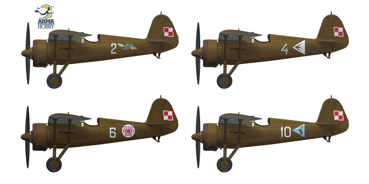 PZL P.11c “Pursuit Brigade” – Four Fighters over Warsaw, September 1939