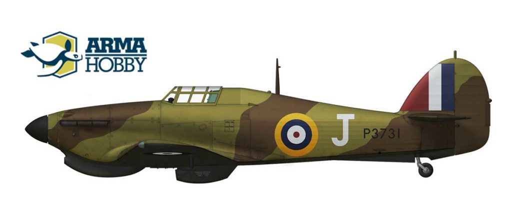 Hurricane P3731/J in defence of Malta | Arma Hobby - news blog