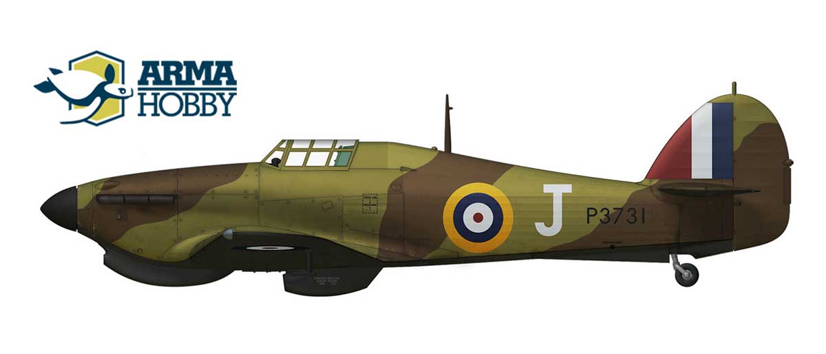 Hurricane P3731/J in defence of Malta