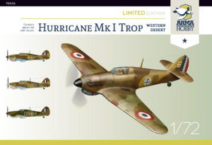 Model samolotu Hurricane MK I Trop 70026
