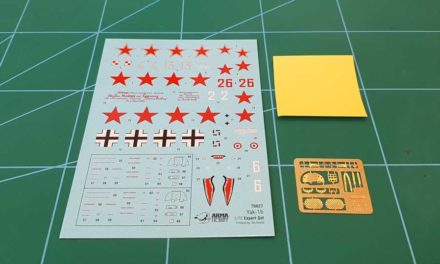 Yak-1b Expert Set – moulds, decals and accesoriess