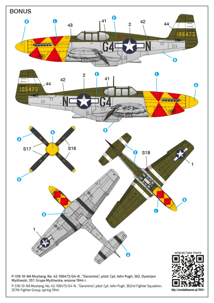 P-51B Mustang (70041) – Instrukcja Modelu | Arma Hobby - blog firmowy