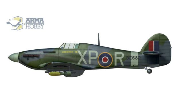 Hurribomber Mk. IIb from 174 squadron RAF