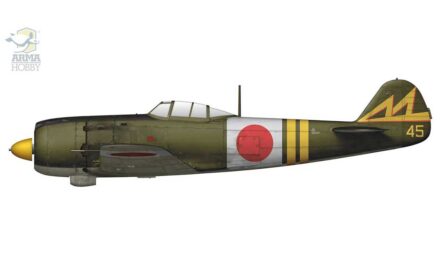 Ki-84 Hayate – Cpt. Hatano’s „yellow 45” in defence of Japan