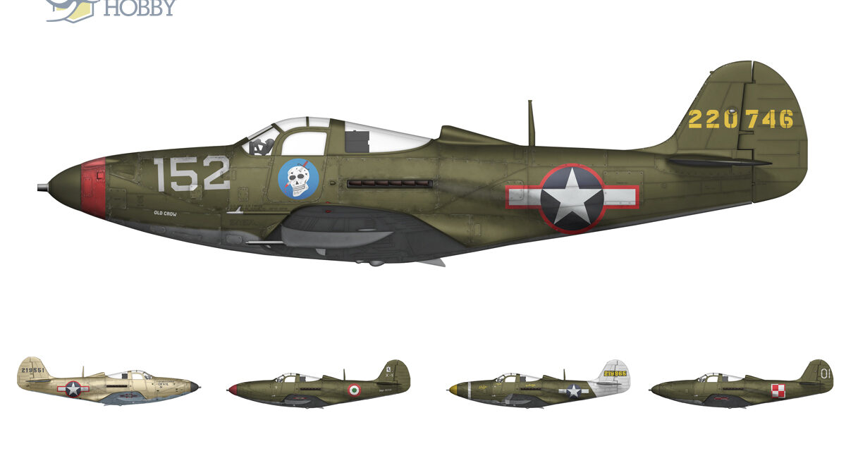 P-39Q Airacobra – malowania z zestawu