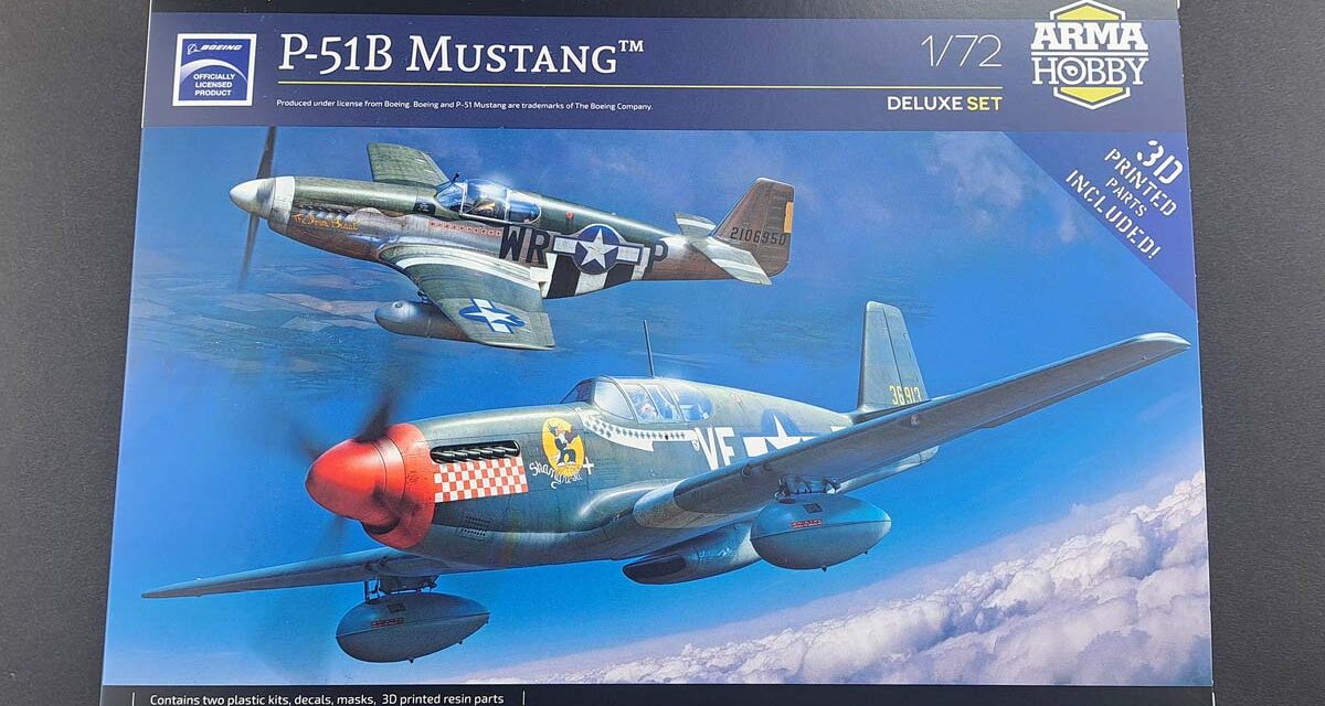 P-51B Mustang™ Deluxe Set – Inbox of the Kit  #70069
