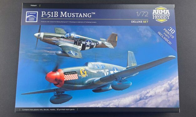 P-51B Mustang™ Deluxe Set – Inbox Modelu #70069