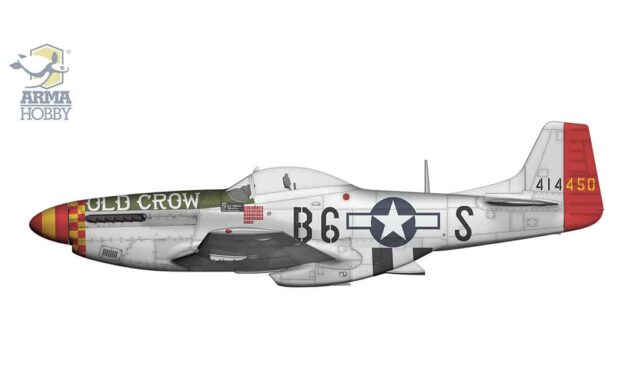 Srebrny Mustang „Old Crow”