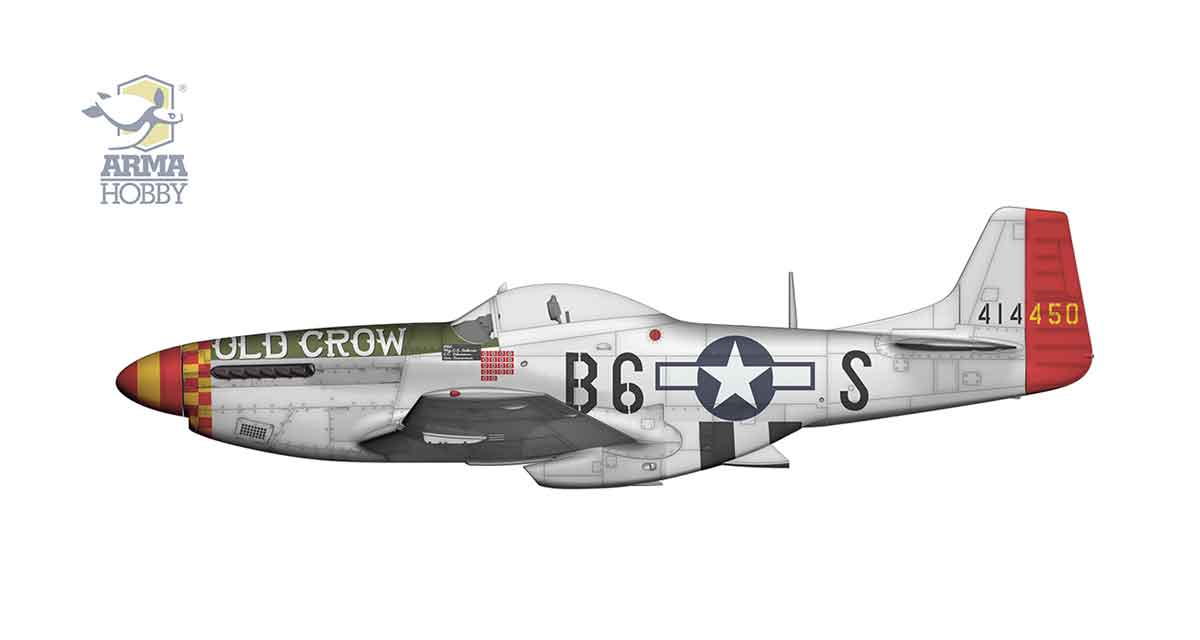 Srebrny Mustang „Old Crow”