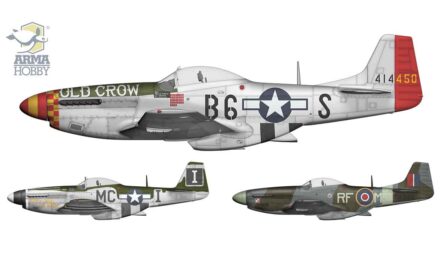 Mustangi nad Europą – Malowania P-51D 1/72 – #70070