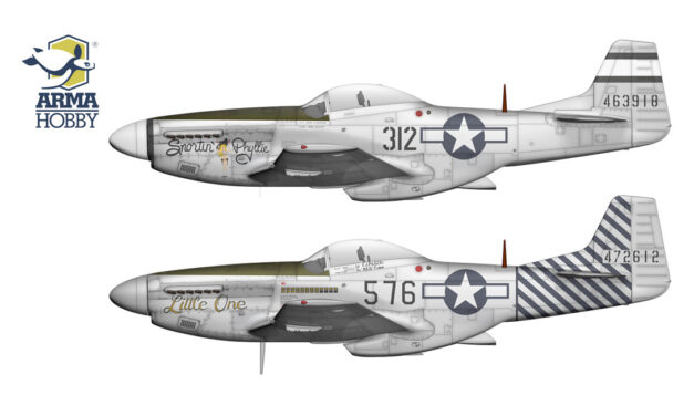 P-51D Mustang VLR – Malowania z Pudełka #70073
