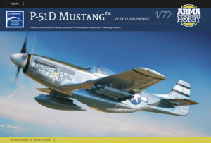 P-51D Mustang VLR plastic model kit in 1/72 scale from Arma Hobby