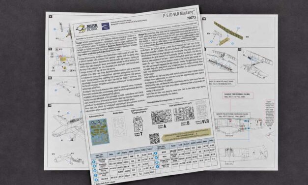 P-51D VLR Mustang 1/72 – instrukcja już wydrukowana!