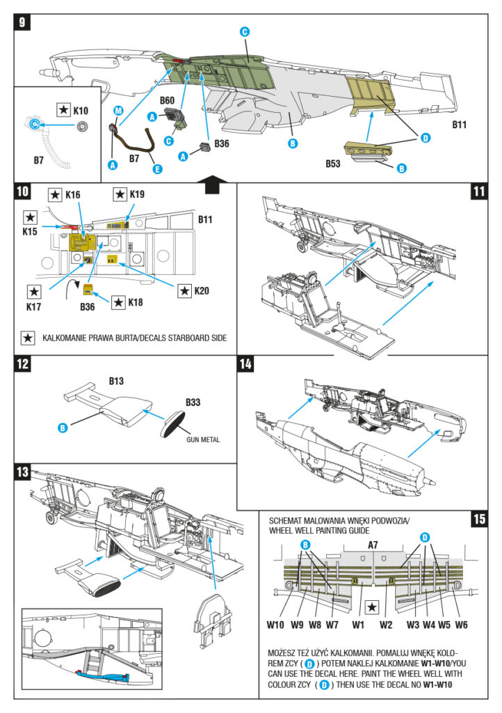 Instrukcja montażu kadłuba modelu P-51D VLR Mustang