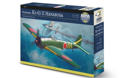 Finał projektu Ki-43 Hayabusa 1/72