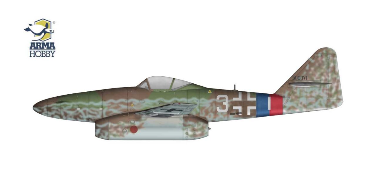 Messerschmitt Me 262 A-1a WNr 500071 – historia, malowanie i ostatni lot