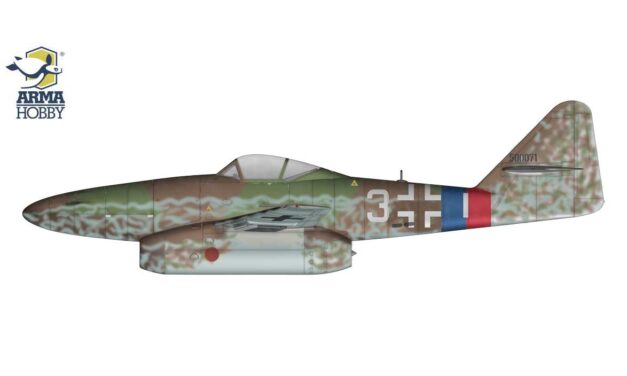 Messerschmitt Me 262 A-1a WNr 500071 – historia, malowanie i ostatni lot