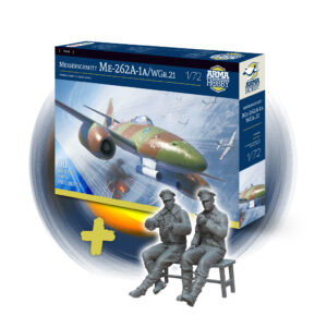 Zestaw przedsprzedażowy Me 262 A-1a WGr.21 z figurkami White Stork Miniatures