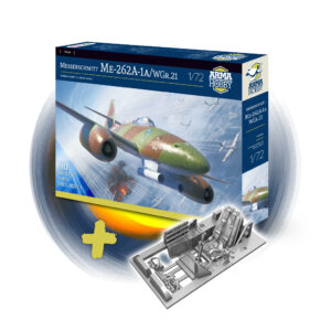 Zestaw przedsprzedażowy Me 262 A-1a WGr.21 z dodatkami Arma Hobby