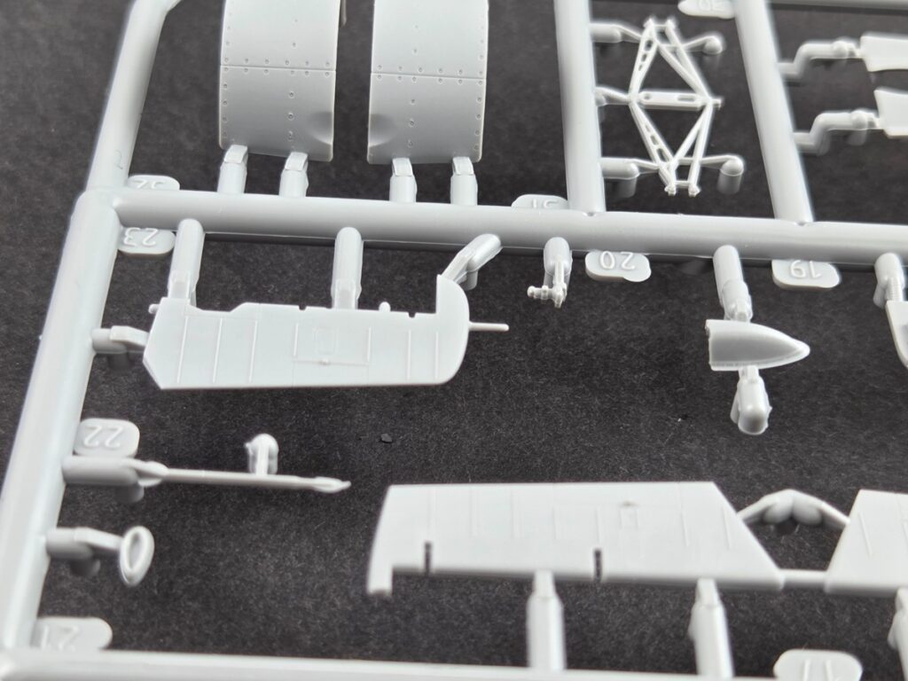 Surface details of the Arma Hobby F4F-3 Wildcat 1/72 model