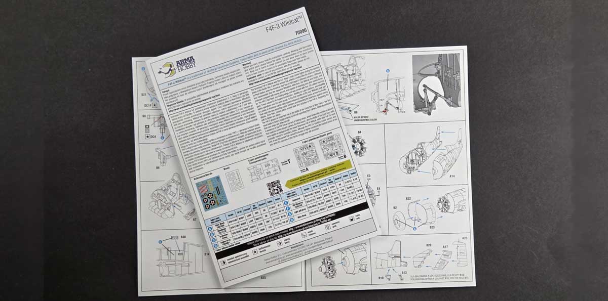 F4F-3 Wildcat 1/72 – instrukcja już gotowa!