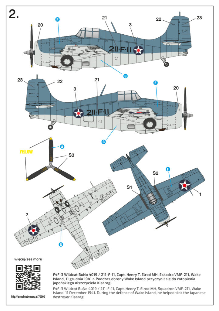 Malowanie 211-F-11 z Wake Island