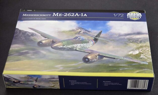 70083 Me 262 A-1a 1/72 – Inbox: Clear Parts & Sprues