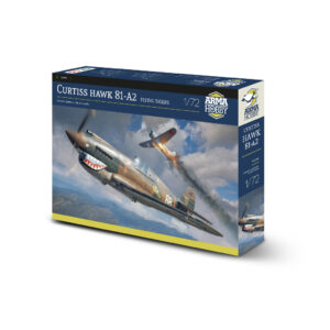 Model Curtiss Hawk 81-A2 Flying Tigers 1/72 Arma Hobby 70094 – pudełko zestawu