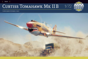 Model Arma Hobby 70095 Curtiss Tomahawk Mk IIB w skali 1/72